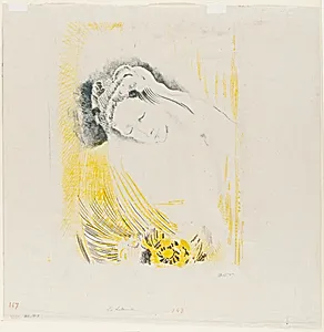 The Shulamite by Odilon Redon