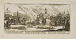 The Stake, plate thirteen from The Large Miseries of War