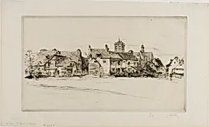 The Tower of St. Nizier, Troyes