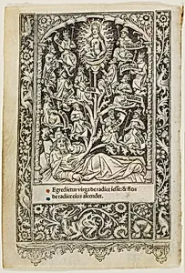 The Tree of Jesse, from a book of hours