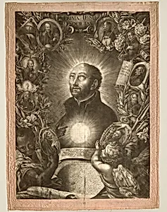 Thesis Print of Melchior Anton Eberschlager