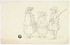 Three Little Girls by Elizabeth Murray
