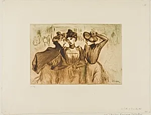 Three Working Girls Out for Lunch