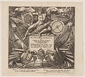 Title Page, from The Seven Planets