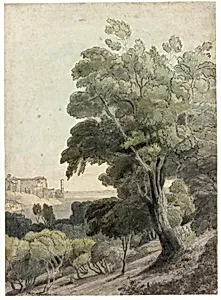 Tivoli, Showing Rome in the Distance