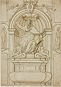 Tomb of Pope Gregory XIV in Saint Peter's
