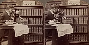 Traveling by the Underwood Travel System - Stereographs, Guide-Books Patent Map System by Underwood & Underwood
