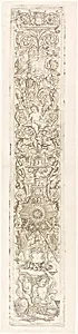 Triton Ridden by a Child, plate one of Twelve Ornament Panels