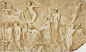 Triumph of Love (after antique bas-relief)