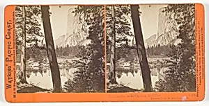 Tutocanula, or El Capitan, 3600 ft., Yosemite Valley, Mariposa County, Cal., No. 1118 from the series "Watkins' Pacific Coast"