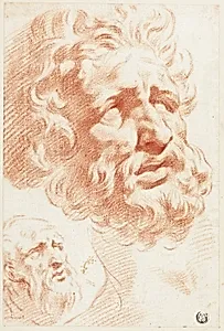 Two Bearded Heads