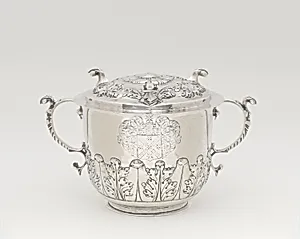 Two-Handled Covered Cup by Cornelius Kierstede