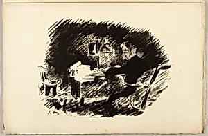 Under the Lamp ("Once upon a midnight dreary..."), from The Raven (Le Corbeau)