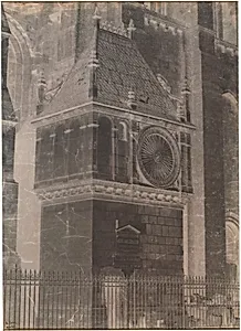 Untitled (Chartres Cathedral, Pavillon de l'horloge)