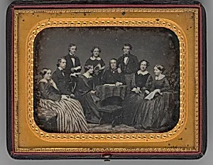 Untitled (Group Portrait of Men and Women)