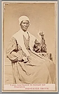 Untitled ("I Sell the Shadow to Support the Substance") by Sojourner Truth