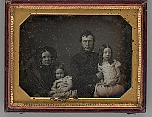 Untitled (Portrait of a Man, Woman and Two Girls)
