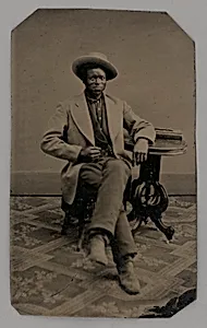 Untitled (Portrait of a Seated Man) by Unknown Maker