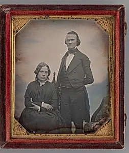 Untitled (Portrait of a Seated Woman and a Standing Man)