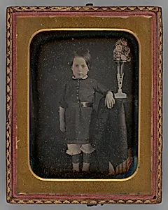 Untitled (Portrait of a Standing Boy) by Unknown Maker