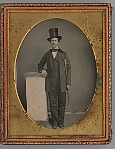 Untitled (Portrait of a Standing Man with a Top Hat)