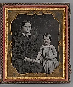 Untitled (Portrait of a Woman and a Child) by Unknown Maker