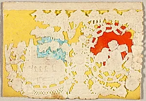 Untitled Valentine (Church and Cupid)