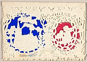 Untitled Valentine (Church and Putti)
