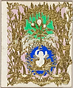 Untitled Valentine (Cupid Enthroned)