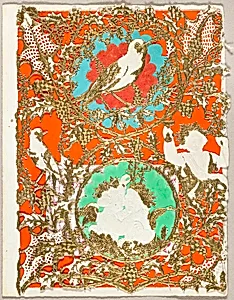 Untitled Valentine (Putti and Birds)