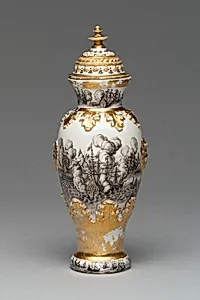 Vase and Cover (one of a pair)
