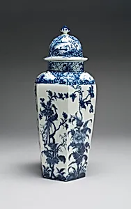 Vase with Cover (one of a pair)