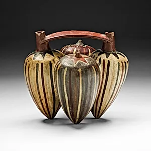 Vessel in the Form of Pepino Peppers by Nasca