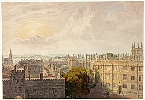 View From Radcliffe Library