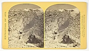 View in the Grand Cañon of the Colorado River, No. 12 from the series "Geographical Explorations and Surveys West of the 100th Meridian"