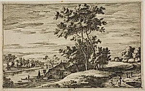 View Near Kampen, plate 4 from Views of Dutch Villages