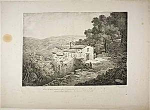 View of a Convent on the Site of the House of Horace