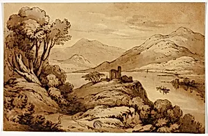 View of Mountain Lake
