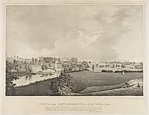 View of the Battle Ground at Concord, Massachusetts