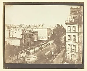 View of the Boulevards at Paris by William Henry Fox Talbot