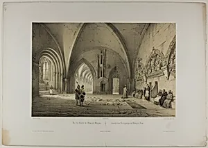 View of the Cloister of the Cathedral of Mainz, plate two from Allemande