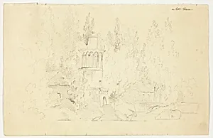 View of the Park at Versailles: Petit Frianon