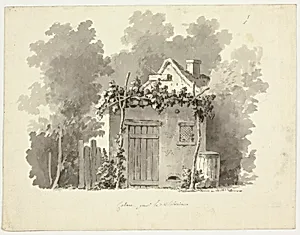 View of the Park at Versailles: Rustic Cabin