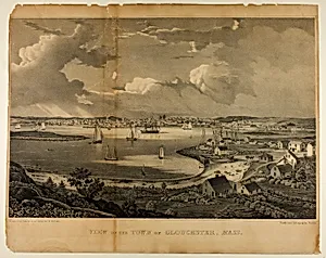 View of the Town of Gloucester, Massachusetts