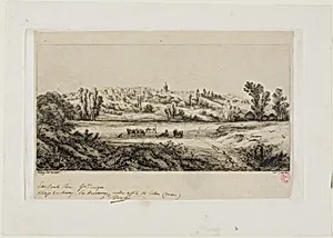 View of the Village of Limay