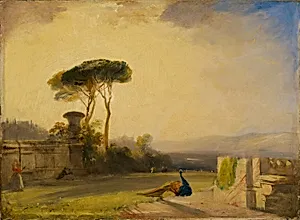 View on the Grounds of a Villa near Florence