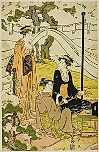Viewing Cherry Blossoms at Goten Hill