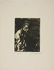 Village Violinist by Anders Zorn