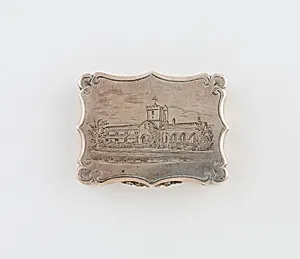 Vinaigrette with View of St Bega's Priory, Cumbria by Unknown