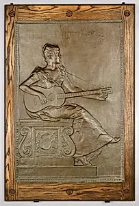 Violet Sargent by Augustus Saint-Gaudens